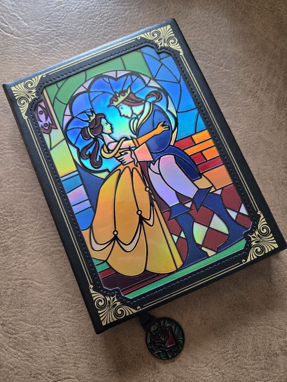 2025 Disney Parks Beauty & the Beast Storybook Replica Small Mini Journal NEW